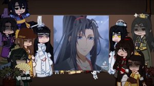 mdzs/the untamed react to tik tok [mo dao zu shi] rus/eng - part 2/5