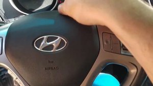 снимаем руль хундай ix35