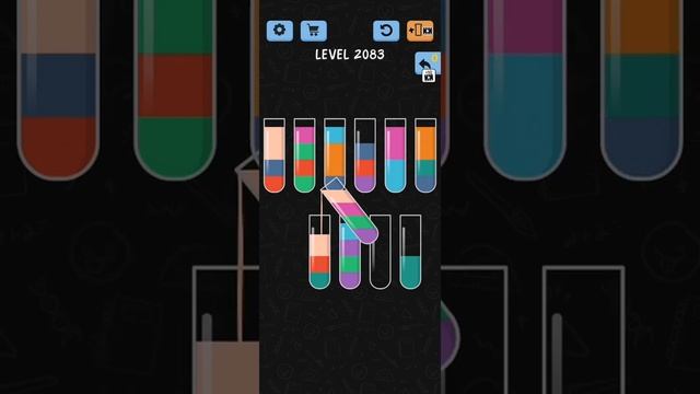 Water Color Sort Level 2081 2082 2083 2084 2085 WalkThrough Solution Gameplay смотреть онлайн