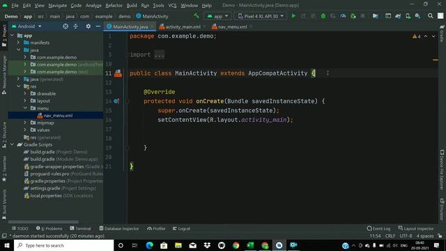 Bottom Navigation View in Android | #android #java #appdev #material смотреть онлайн