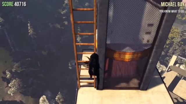 I lick people and cast demons Goat Simulator#1 смотреть онлайн