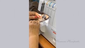 Как шить на распошивальной машинке.