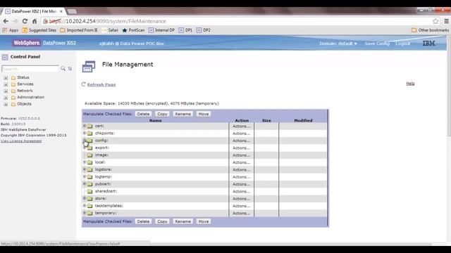 IBM Datapower - Understanding Filesystem смотреть онлайн