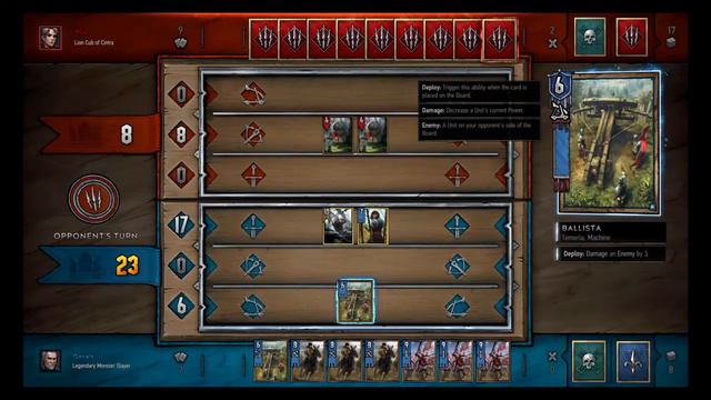 GWENT: The Witcher Card Game - Tutorial part 1 смотреть онлайн