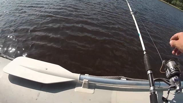 Обзор рыбных мест 3 08 2019 г №8 р Иртыш г Омск Рыбалка, тролиннг в зат СРЗ № 7 смотреть онлайн