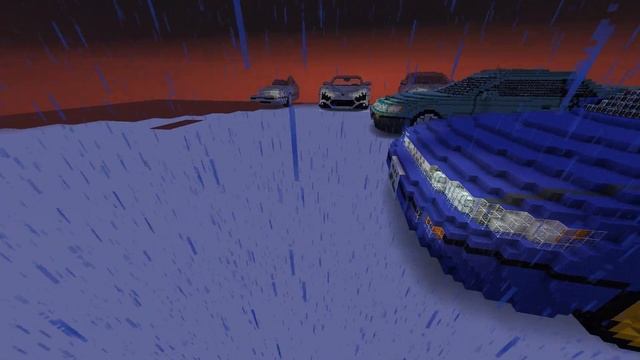 Minecraft INITIAL D IMPACT BLUE NISSAN SILEIGHTY смотреть онлайн