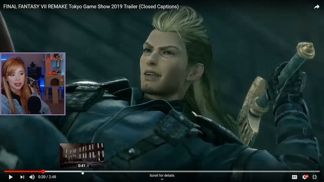 DID YOU SEE RENO THOUGH?! || FFVII Remake TGS 2019 Trailer Reaction смотреть онлайн
