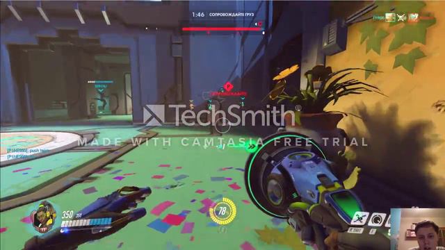 Overwatch:эпичные катки с вебкой и другом смотреть онлайн