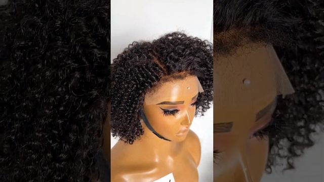 4C Curly bob wig human hair easy to match with every day and work wear, daily ready to wear wigs.? смотреть онлайн