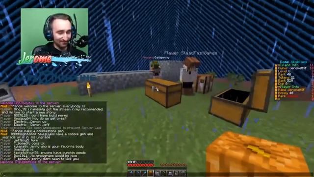 STARTING My $1M SKY ISLAND - Minecraft Skyblock | JeromeASF