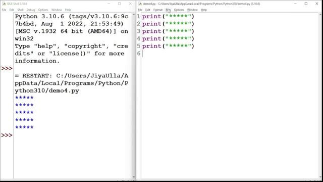 p1 square star pattern program in python pattern programming in python interview pattern programs смотреть онлайн