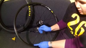 Заспицовка колеса / спицовка в три креста /  сборка заднего колеса