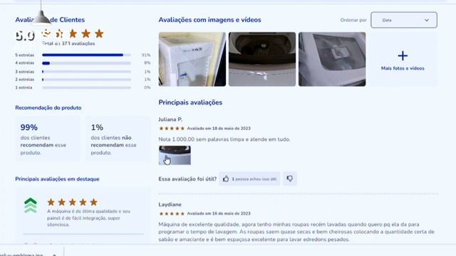 MAQUINA DE LAVAR ELECTROLUX 17KG LEC17 - PREMIUM CARE COM CESTO INOX - JET E CLEAN E TIME CONTROL смотреть онлайн