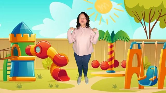 Head and Shoulders, Knees and Toes (action song with lyrics) смотреть онлайн