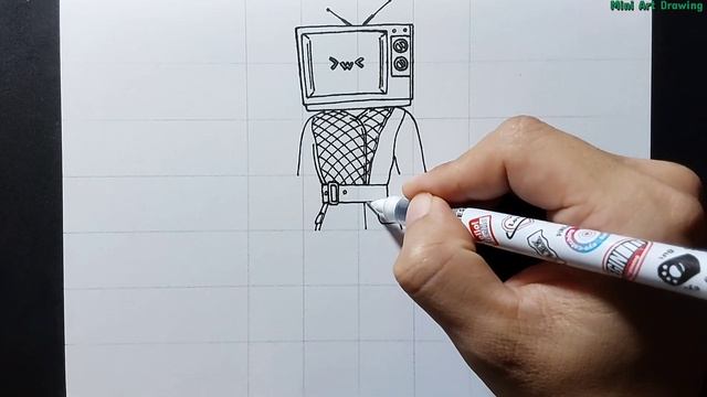 How to draw TV Woman Skibidi Toilet 49 смотреть онлайн