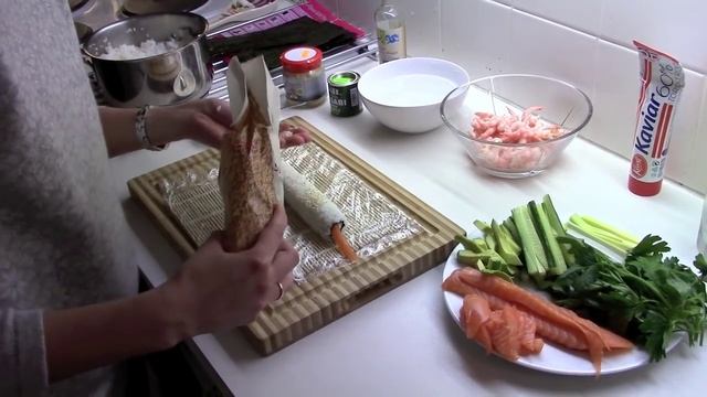 Вкусные домашние суши (простой рецепт) смотреть онлайн