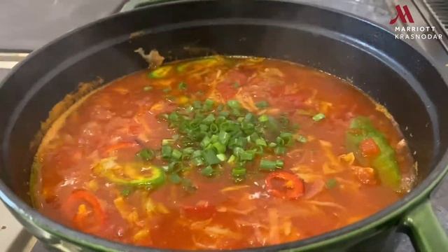 Кубанский борщ от Шеф-повара отеля Марриотт Краснодар смотреть онлайн