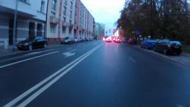 Xiaomi M365 electric scooter ride [2] - Poland смотреть онлайн