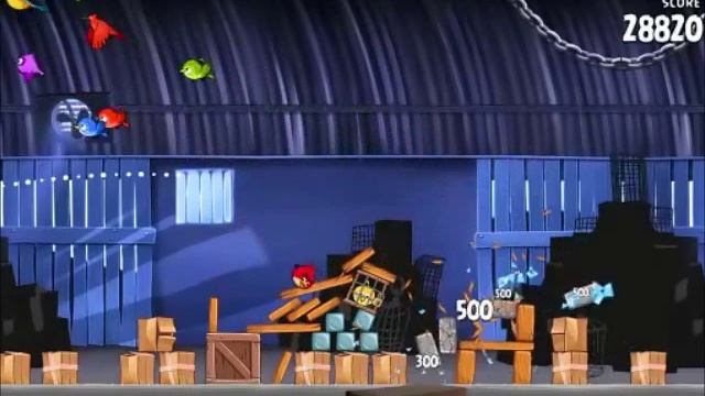 Official Angry Birds Rio Walkthrough Smuggler's Den 1-4 смотреть онлайн