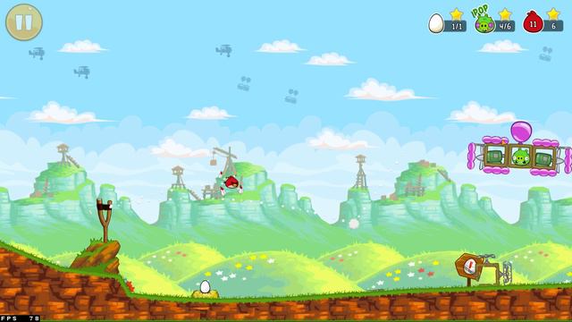 Angry Birds Classic - EGG DEFENDER! DESTROY BAD PIGGIES' INVENTIONS WITH RED'S MIGHTY FEATHER! смотреть онлайн