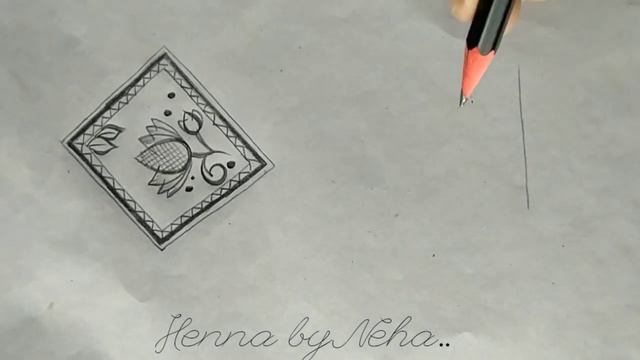 Two Different Types of Lotus Mehendi Designs ? | How to Draw Lotus Mehendi Designs ? | Henna by Neh смотреть онлайн
