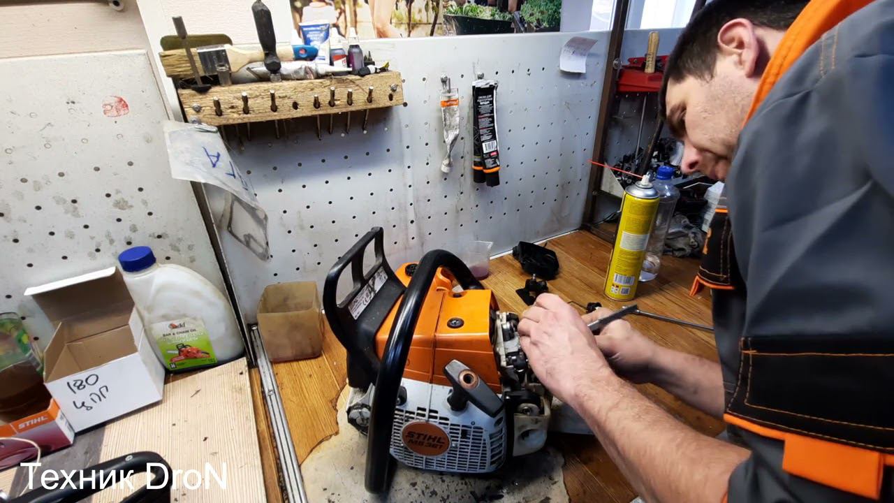 Бензопила не тянет в резе?Решение неисправности! смотреть онлайн