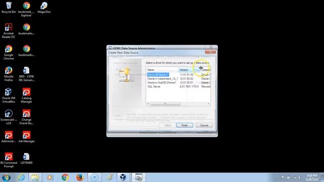 How to Configure Oracle ODBC Driver to Connect Database - OBIEE 11g смотреть онлайн