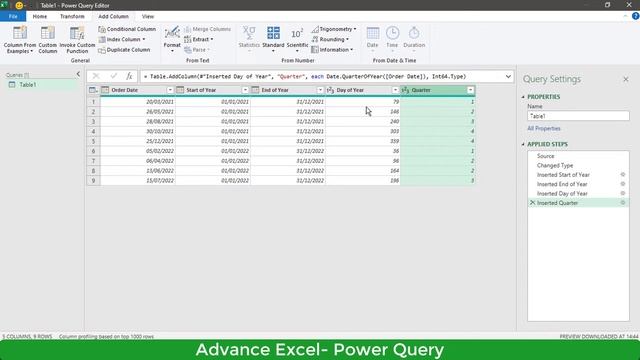 Date Functions in Excel Power Query Part 2 | Hindi/Urdu ✅ смотреть онлайн