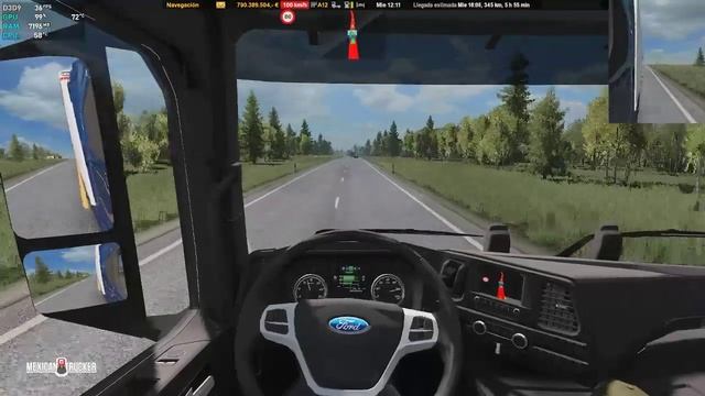 ETS2 | FORD F-MAX 500 | Nuevo Camion | Trailero Mexicano en Europa | EP. 16 смотреть онлайн