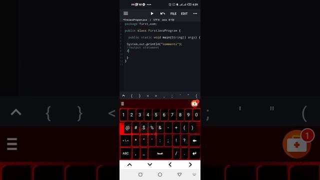Java programming with android phone_Tutorial 3_Java comments смотреть онлайн