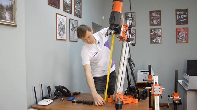 Обзор дрели Cayken SCY-26/3EBM, какие стойки подходят | Характеристики, сверление вручную, на стойк смотреть онлайн