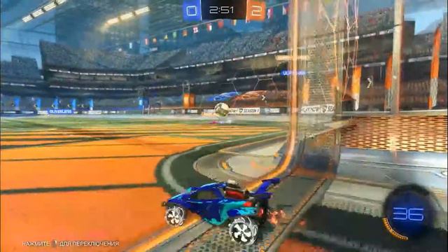 ROCKET LEAGUE. Впервые играю в футбол для машин смотреть онлайн