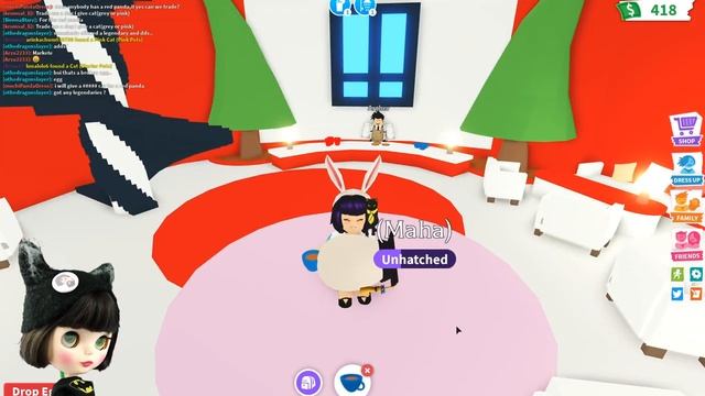 Новый ПИТОМЕЦ в Адопт МИ Роблокс - Стала мамой в ROBLOX Adopt me челлендж смотреть онлайн