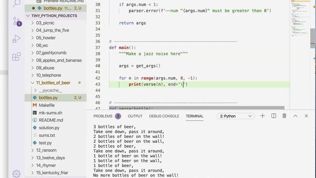 Tiny Python Projects: Ch 11 Pt 8 (Solution Pt 2) смотреть онлайн