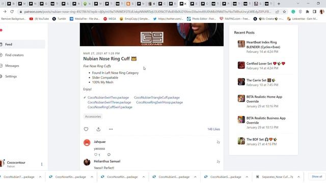 CC SHOPPING | FACIAL PIERCINGS | TONGUE PIERCING, NOSE RINGS, SEPTUMS, CHEEK PIERCING ETC || SIMS 4 смотреть онлайн