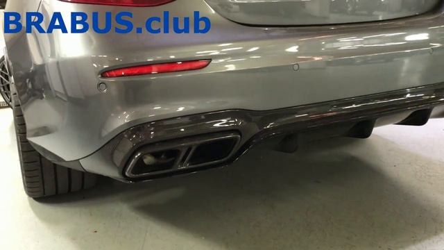 Выхлоп Mercedes E63s W213