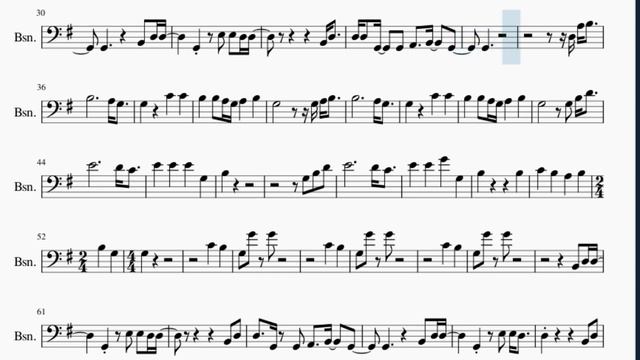 Bassoon Sheet Music: How to play My Beloved by Passion ft Crowder смотреть онлайн
