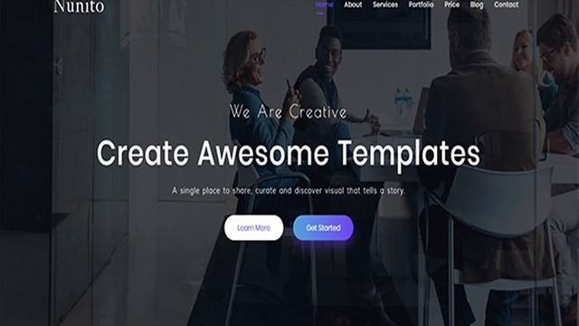 Nunito - Responsive Bootstrap 4 Landing Template | Themeforest Website Templates and Themes смотреть онлайн