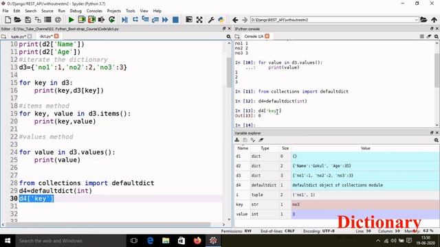 #28 | Dictionaries - Working with Key-Value Pairs| Dictionary in Python| Python Tutorial смотреть онлайн