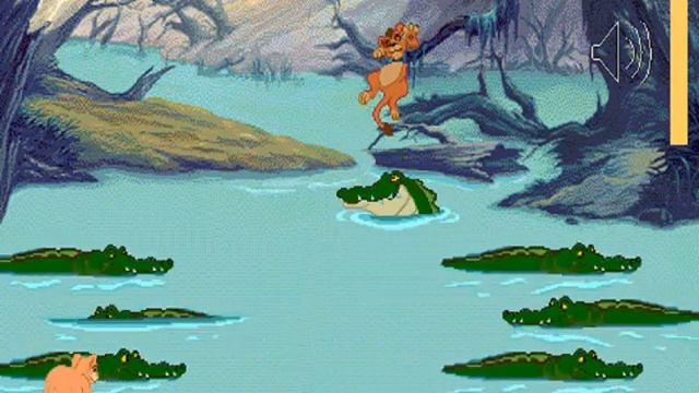 Lion king Crocodile Adventure (Windows game 1998) смотреть онлайн