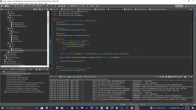 Java development with Spring Boot 2.7.12 - Part 8 смотреть онлайн