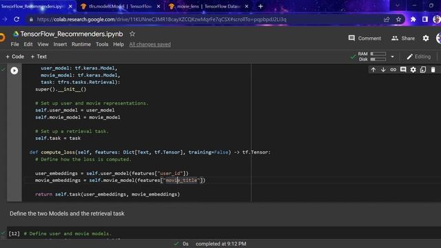 TensorFlow Recommenders смотреть онлайн