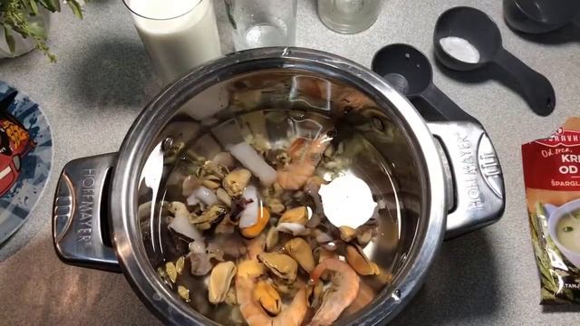 с море продуктами Суп ٌКак сделать смотреть онлайн