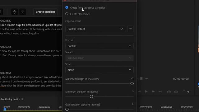How To Auto Transcribe Captions in Adobe Premiere Pro 2023 смотреть онлайн