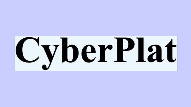 CyberPlat смотреть онлайн