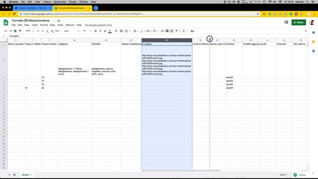 Ecommerce con Woocommerce - 8.7 - Import / Export Prodotti da file CSV смотреть онлайн