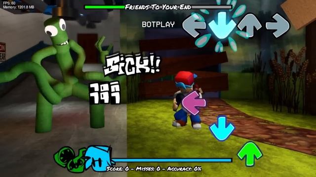 FNF Character Test | Gameplay VS Minecraft Note Block | Rainbow Friends | Roblox | Playground смотреть онлайн