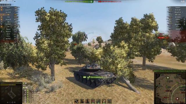 ЛТ-13 НА Т-55А "Ключ к победе" ЛБЗ World of Tanks смотреть онлайн