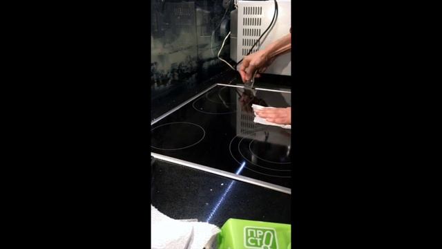 Как очистить керамическую плиту смотреть онлайн