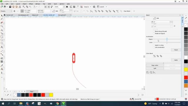 Corel Draw Tips & Tricks Trace with the 3 point Curve line смотреть онлайн